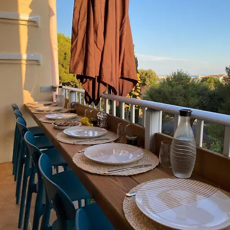 Le Mistral, Superbe 2 Chambres, Vue Proximite Plage, Parking Gratuit * Sète