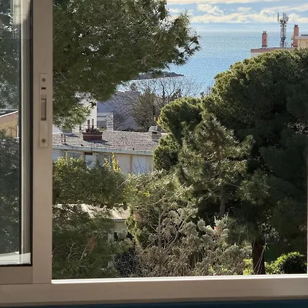 Le Mistral, Superbe 2 Chambres, Vue Proximite Plage, Parking Gratuit