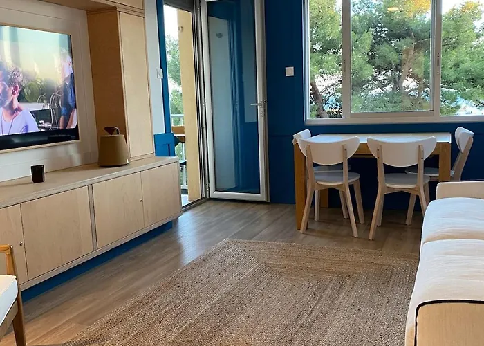 Le Mistral, Superbe 2 Chambres, Vue Proximite Plage, Parking Gratuit דירה *