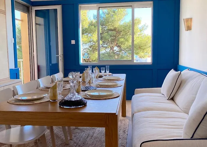Le Mistral, Superbe 2 Chambres, Vue Proximite Plage, Parking Gratuit דירה *
